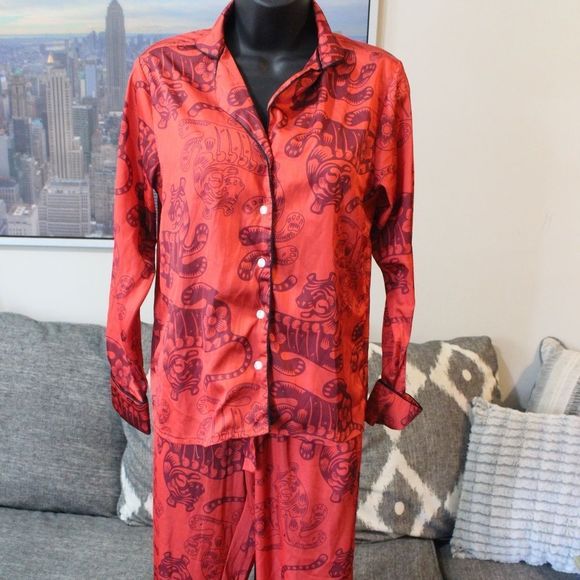 Averie Sleep Tiger Print Pajamas.Sz. XS